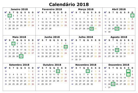 Feriados 2018: calendário completo | Alerta Emprego