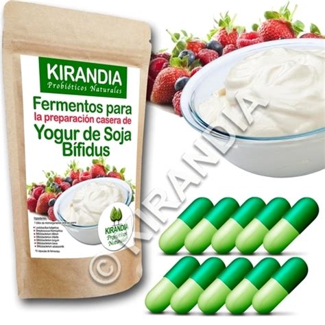 Fermentos Yogur de SOJA Bífidus  10 Cápsulas    especial ...