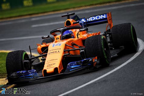Fernando Alonso, McLaren, Albert Park, 2018 · RaceFans