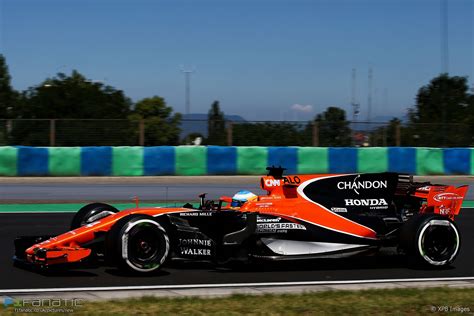 Fernando Alonso, McLaren, Hungaroring, 2017 · F1 Fanatic
