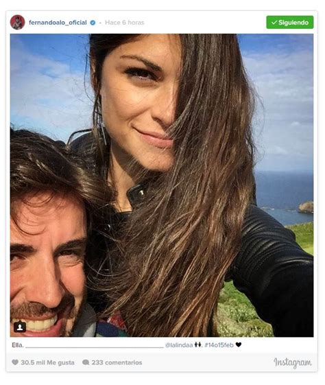 Fernando Alonso y Linda Morselli, una relación que se ...