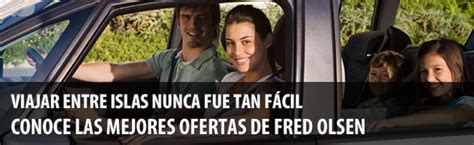 Ferry Canarias   ofertas especiales Fred Olsen ...