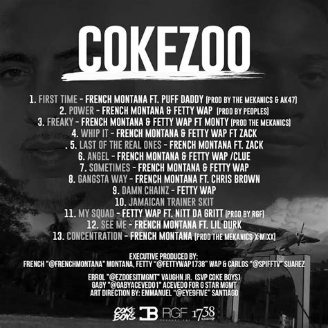 Fetty Wap & French Montana –  Coke Zoo   Mixtape Cover ...