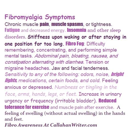 Fibromyalgia – Fbro Awareness | CallahanWriter   Christian ...