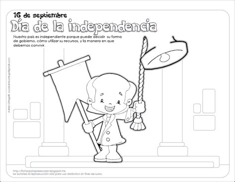 Fichas para preescolar: Cómo explicar la Independencia a ...