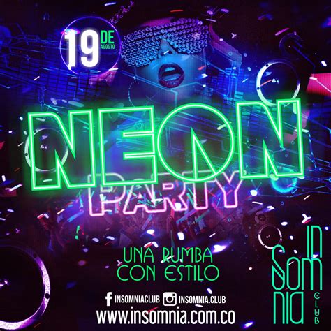 Fiesta NEON en Insomnia Club | Insomnia Club