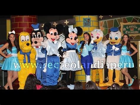 Fiestas de Mickey Mouse en español Recreolandia   YouTube