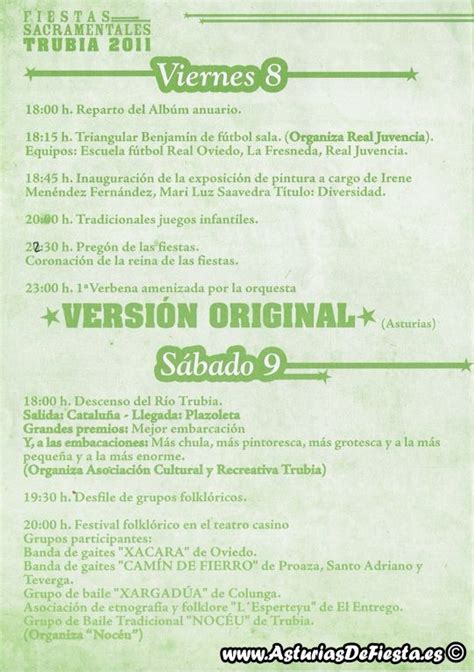 Fiestas Sacramentales de Trubia  Oviedo  2011 | 07   Julio ...
