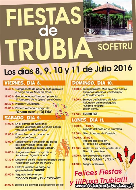 Fiestas Sacramentales de Trubia  Oviedo  2016 | 07   Julio ...