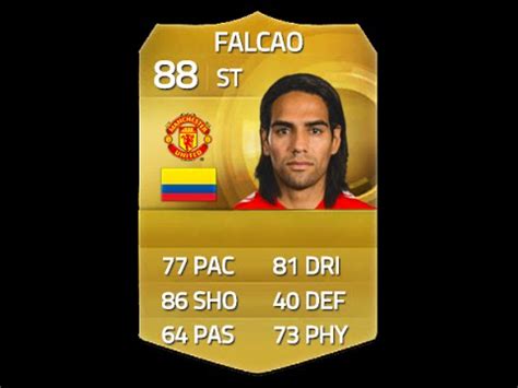FIFA 15 FALCAO 88 Player Review & In Game Stats Ultimate ...