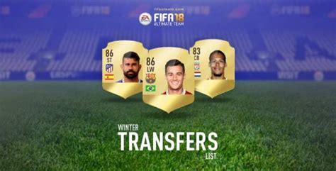 FIFA 18 Winter Transfers   Complete and Updated Players List
