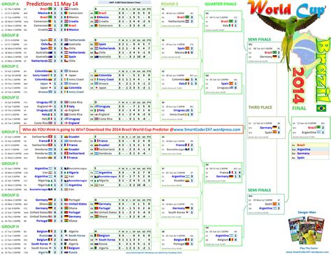 Fifa world cup 2018 schedule calendar  6  | Printable 2018 ...