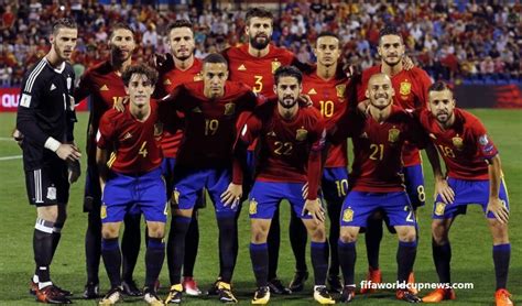 FIFA World Cup 2018: Spain Football Team Squad for World ...