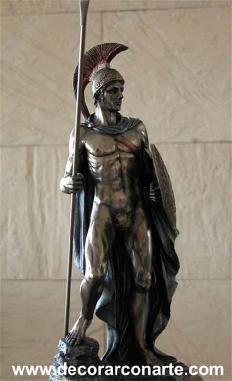Figur vom Gott Ares  Mars   Hoch: 31 cm   Dekoration mit Kunst