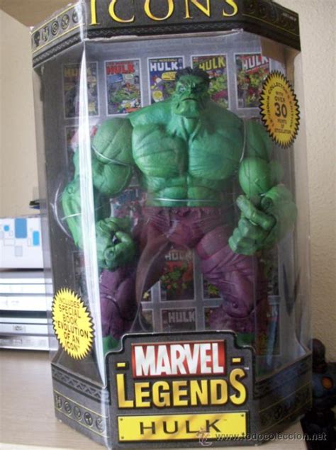 figura marvel legends icons hulk, la masa en ca   Comprar ...