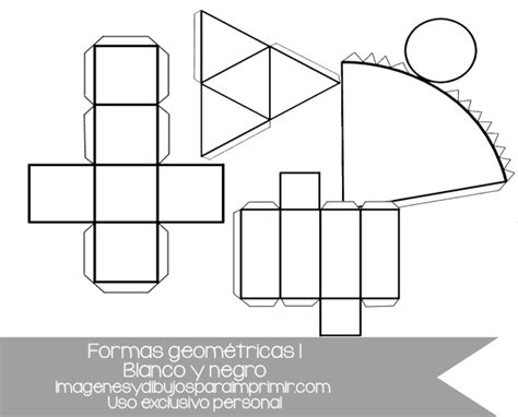 Figuras geométricas recortables para imprimir | Imagenes y ...