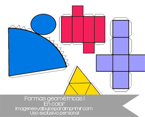 Figuras geométricas recortables para imprimir | Imagenes y ...