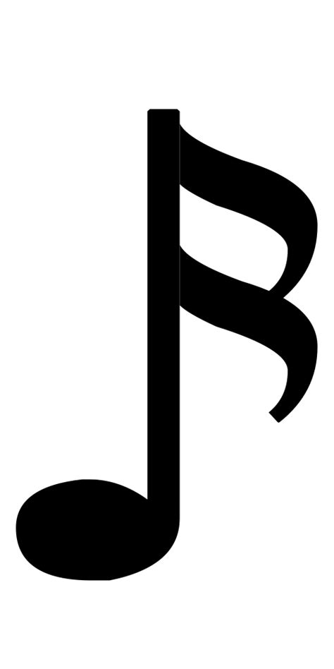 File:1 16 note semiquaver  music .svg   Wikimedia Commons