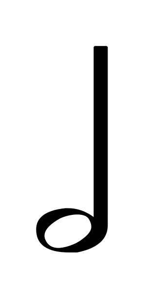File:1 2 note minim  music .svg   Wikimedia Commons