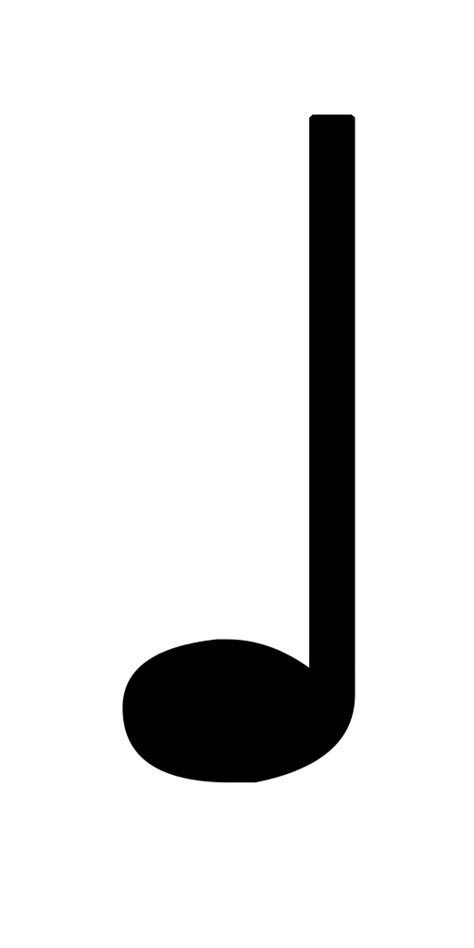 File:1 4 note crotchet  music .svg   Wikimedia Commons