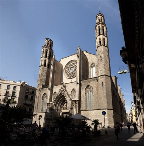 File:Barcelona, Església de Santa Maria del Mar PM 06419 ...