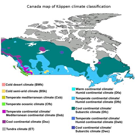 File:Canada map of Köppen climate classification.svg ...