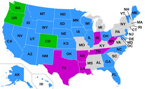 File:Early voting US states.svg   Wikipedia