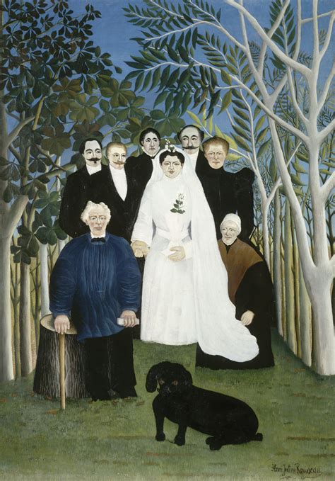 File:Henri Rousseau, dit le Douanier   The Wedding Party ...