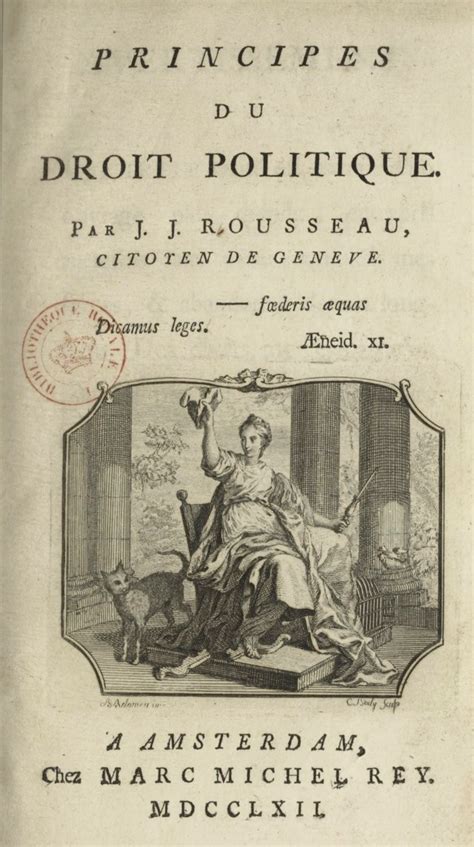 File:Jean Jacques Rousseau.  Du Contrat Social ou ...