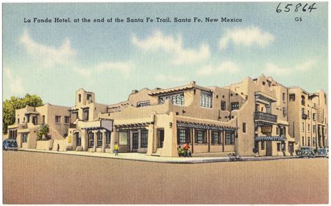 File:La Fonda Hotel, at the end of the Santa Fe trail ...