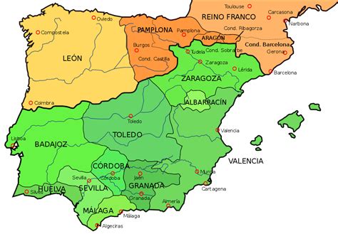 File:Map Iberian Peninsula 1030 es.svg   Wikimedia Commons