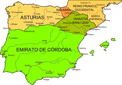 File:Map Iberian Peninsula 910 es.svg   Wikimedia Commons