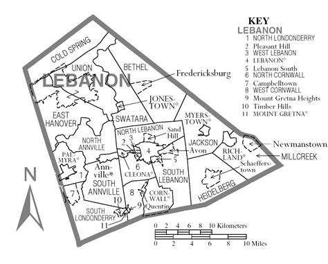 File:Map of Lebanon County, Pennsylvania.png   Wikipedia