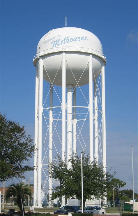 File:Melbourne Water Tower  Florida  1.jpg