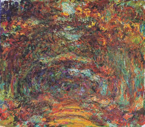 File:Monet  Der Rosenweg in Giverny.jpeg   Wikimedia Commons