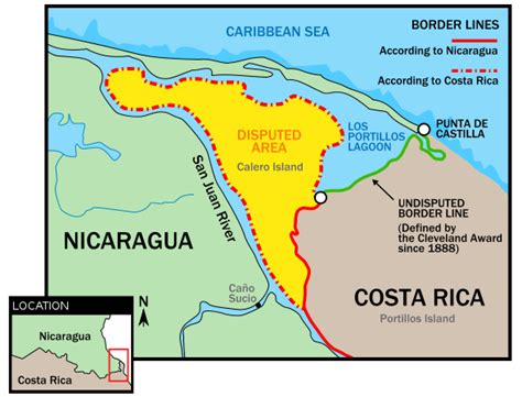 File:Nicaragua Costa Rica San Juan River border.svg ...