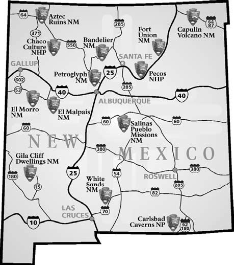 File:NPS new mexico national parks map.jpg   Wikimedia Commons
