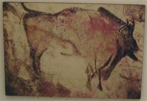 File:Prehistoric cave drawing of Bison, World Museum ...