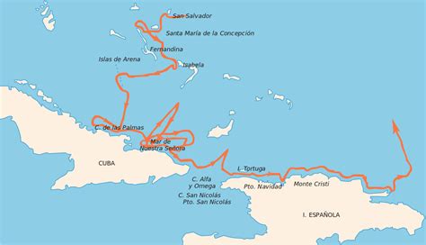 File:Primer Viaje de Colon Detalle.svg   Wikimedia Commons