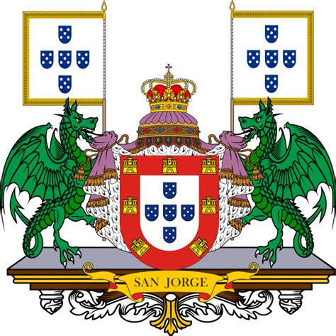 File:Royal Coat of Arms of the Kingdom of Portugal and the ...