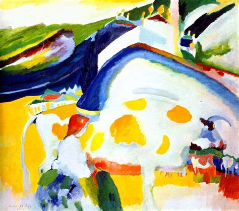 File:Vassily Kandinsky, 1910   The Cow.jpg   Wikipedia