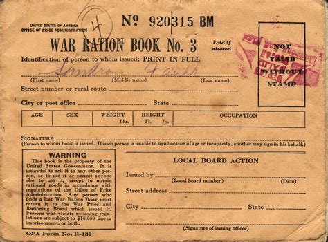 File:WWII USA Ration Book 3 Front.jpg   Wikimedia Commons