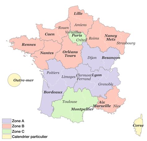 File:Zones vacances France 2016.svg   Wikimedia Commons