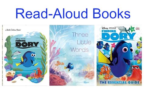 Fill Your Bookshelves with Finding Dory Books for Kids