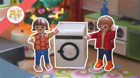 Film Playmobil   Un Lave linge pour Noël ! ????   YouTube