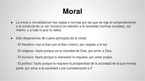 Filosofía  moral, amoral e inmoral
