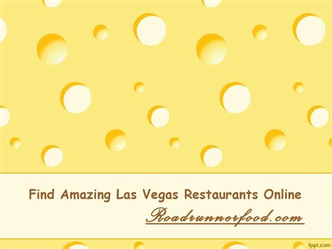 Find Amazing Las Vegas Restaurants Online by Ronaldo raw ...
