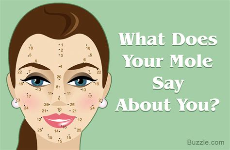 Find Out the Meaning of Those Moles on Your Face