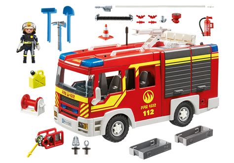 Fire Engine with Lights and Sound   5363   PLAYMOBIL ...