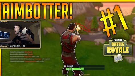 FIRST AIMBOT HACKER IN FORNITE?!   Fortnite Battle Royale ...